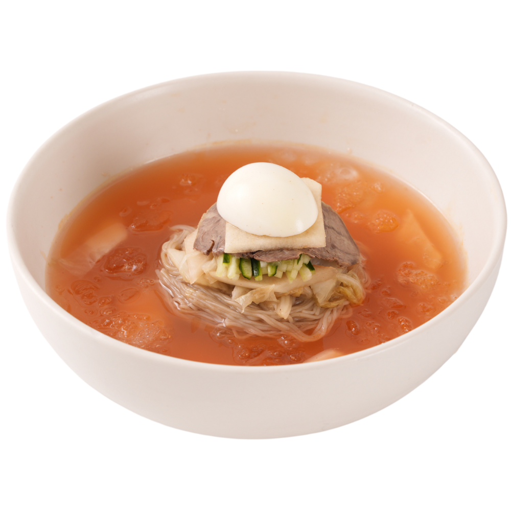 Cold Kimchi Buckwheat Noodles