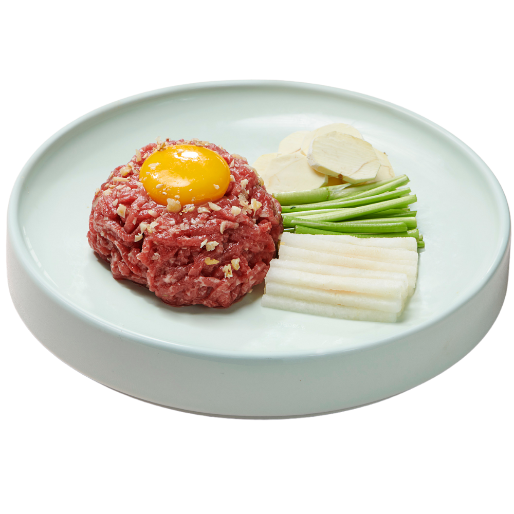 Traditional Hanwoo Beef Tartare