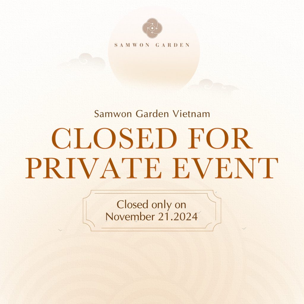 samwon garden Vietnam private event