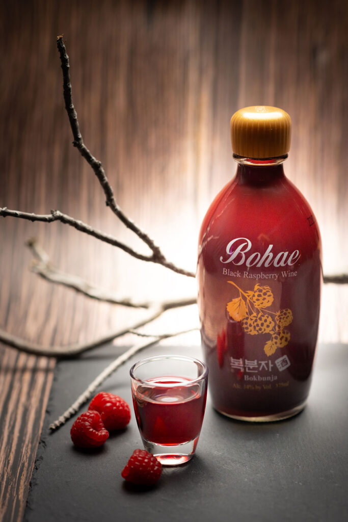 Bohae Bokbunjajoo (Black Raspberry Wine)