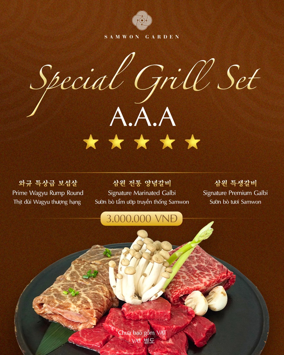 Set Grill A.A.A